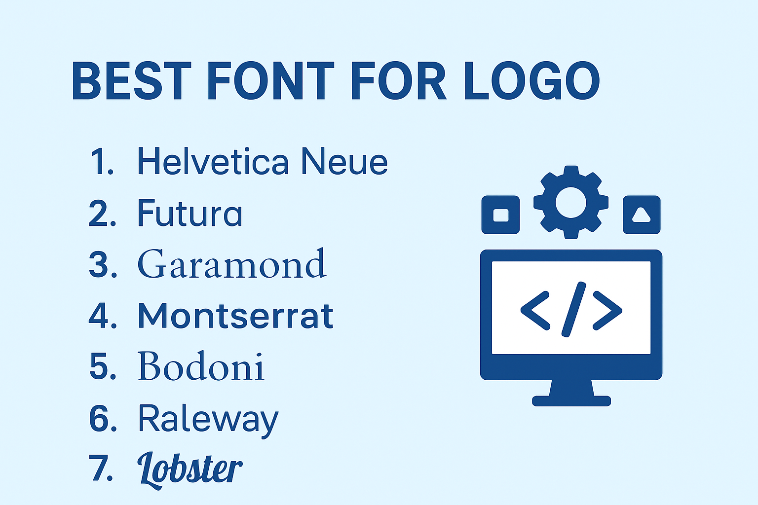 Best Font for Logo: Choosing the Perfect Typeface for Your Brand Identity