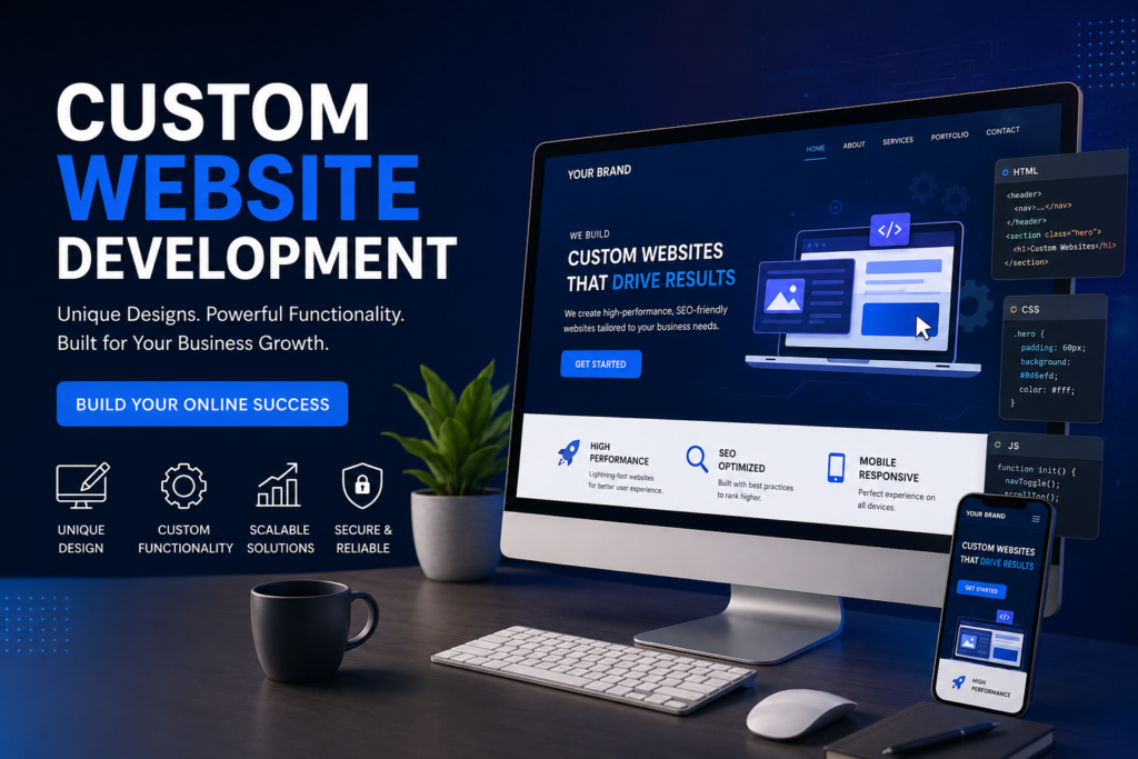 Custom Website Development Services | Custom Website Development Company